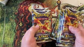 Pokémon Brilliant Stars ETB Opening [upl. by Rebme548]