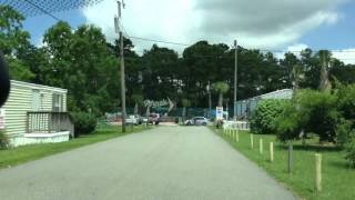 Driving through Myrtle Manor Trailer Park Also known as Pa [upl. by Mozart369]