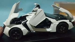 Lykan Hypersport Diecast 132  Miniauto [upl. by Richy]