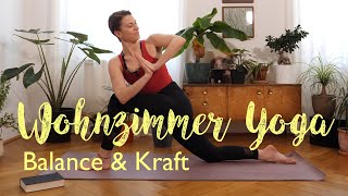 Yoga Ganzkörper Flow  40min  Balance Kraft amp Beweglichkeit [upl. by Haidabo]