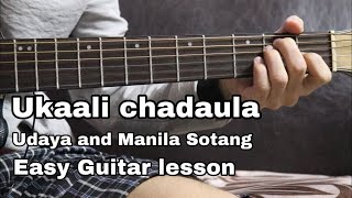 Ukaali Chadaula  guitar lesson [upl. by Enaenaj449]