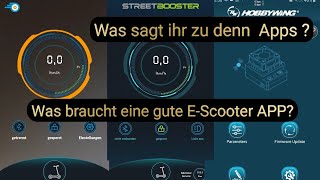 EScooter Apps im check epowerfun streetbooster hobbywing [upl. by Ranie]