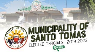 MUNICIPALITY OF SANTO TOMAS PAMPANGA ELECTED OFFICIALS 20192022  RY SEARCH [upl. by Ingar]