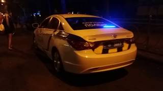 Hyundai Sonata slicktop police car on scene [upl. by Murielle]