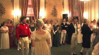 Napoleonic Ball  Regency Dances Cotillion and Reel [upl. by Neillij36]