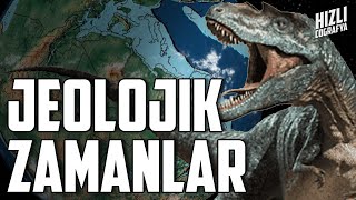 JEOLOJİK ZAMANLAR  TYT HIZLI COĞRAFYA [upl. by Benedict]