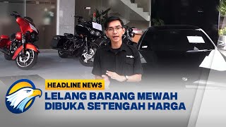 HEADLINE NEWS 0712 KPK Lelang Barang Rampasan Milik Koruptor [upl. by Auhsej]