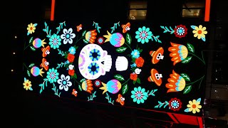 Day of the Dead Billboard Pendry Hotel Sunset Blvd Los Angeles California USA November 2 2024 [upl. by Esra]