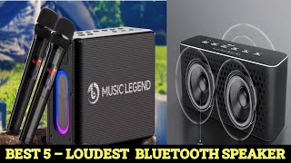 Top 5 Best Loudest Bluetooth Speaker 2024 [upl. by Nolrac]