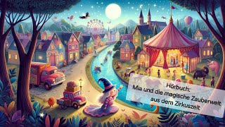 Hörbuch Mia und die magische Zauberwelt aus dem Zirkuszelt  Eine Gute Nacht Geschichte für Kinder [upl. by Vergne802]