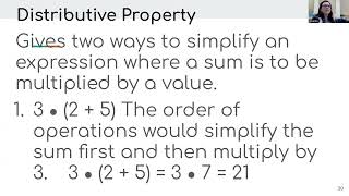 Paraprofessional Math Day 1 Number Sense and Basic Algebra Video 3 Properties of Numbers [upl. by Thevenot]