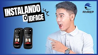 Como instalar o iDFace da ControliD simples e fácil  AhREP [upl. by Besnard796]