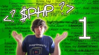 Tutorial PHP basico  1  Introducción ¿Que es PHP [upl. by Wing]