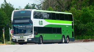 2 Minutes Of Transit  GO Buses At Yorkdale Terminal [upl. by Anade]