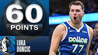 Luka Doncic HISTORIC 60PT MASTERPIECE  December 27 2022 [upl. by Khalid]