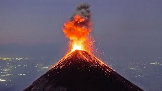 5 Stunning Volcano Eruptions Caught On Camera [upl. by Krilov]