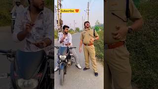 Diwali prank with police 😂😅🤣 shorts youtubeshorts funny ytshorts diwali police prank [upl. by Naggem]