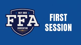 96th Ohio FFA Convention  First Session [upl. by Ahsikrats]