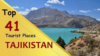 quotTAJIKISTANquot Top 41 Tourist Places  Tajikistan Tourism [upl. by Keli]