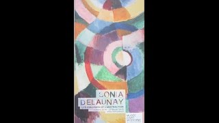 Video repère n°4 Rétrospective Sonia Delaunay au Musée dart moderne Paris [upl. by Anai]