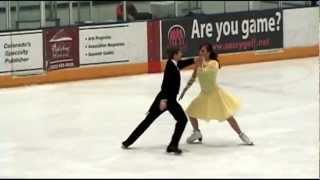 Vienesse Waltz Gold Ice Dance Test [upl. by Ladin92]