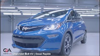 2017 Chevrolet BOLT EV  Essai Rapide [upl. by Avad]