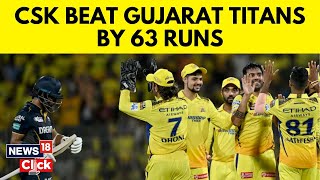 IPL 2024  CSK Vs GT Highlights  CSK Defeat GT Register 2nd Win On The Trot  Cricket News  N18V [upl. by Nywled230]