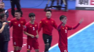 Chinese Taipei vs Vietnam AFC Futsal Championship 2018 Group Stage [upl. by Ryon]