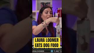 Laura Loomer EATS DOG…food [upl. by Akenor891]