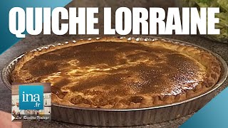 Recette  La quotvraiequot quiche lorraine  Archive INA [upl. by Ryder]