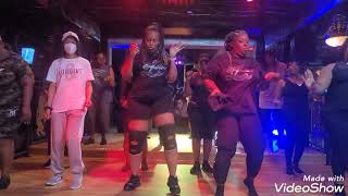 The Cookout Line Dance performed by the Elusive Ladies amp EL Line Dance Class [upl. by Calley]