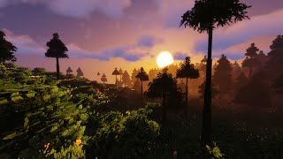 Minecraft Biomes OPlenty and Terraforged Exploration with Patrix Resource Pack and Dynamic Trees [upl. by Daron375]