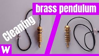 How to clean brass pendulum [upl. by Ulrich]