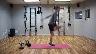 Single Leg Deadlift Jumps [upl. by Utimer]