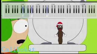 Mr Hankey The Christmas Poo Song  Piano [upl. by Maribelle]