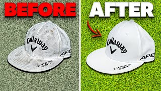 How to Clean Your Golf Hats [upl. by Ponton165]