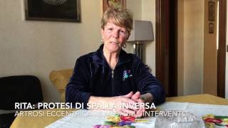 Testimonianze  Protesi di spalla inversa su artrosi eccentrica [upl. by Seiter]