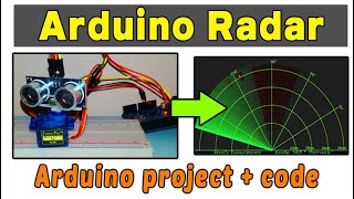 Arduino Radar Project  Make a Radar with Arduino and Ultrasonic [upl. by Nnylyak860]