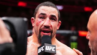 Robert Whittaker Octagon Interview  UFC 298 [upl. by Meedan]