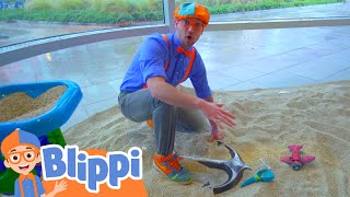 Blippi Visits Glazers Childrens Museum  Fun and Educational Videos for Kids  Moonbug Kids [upl. by Dranyl232]