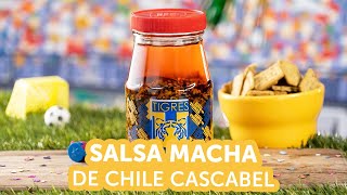 Salsa Macha de Chile Cascabel  Kiwilimón [upl. by Flossie616]