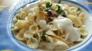 Türkische Nudeln mit Yoghurtsoße  Yalancı Mantı Pasta Makarna  CANAN´S REZEPTE [upl. by Waters]