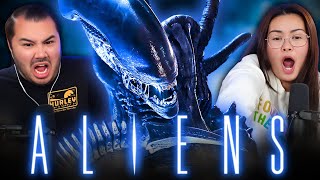 ALIENS 1986 MOVIE REACTION First Time Watching  Sigourney Weaver  James Cameron  Xenomorph [upl. by Nivlag]