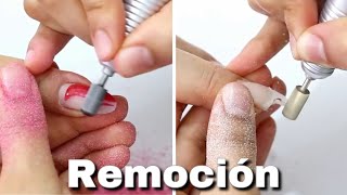 CLASE 16 Como QUITAR UÑAS de GEL 💅🏻 Para NUEVA APLICACIÓN [upl. by Hollington]