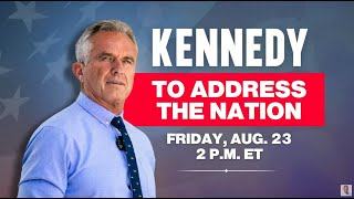 Live Robert F Kennedy Jr Address to the Nation [upl. by Cilurzo]