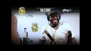 DRINK CHAMPS 50 Cent Part 1 Talks Donald Trump Kanye West for President  more  Episode 21 [upl. by Annaeiluj]