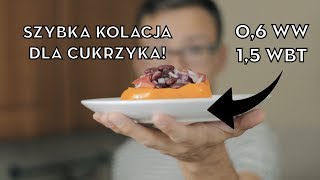 szybka kolacja dla CUKRZYKA  przepis  wymienniki cukrzyca [upl. by Nuavahs190]