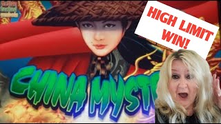 HIGH LIMIT FREEPLAY WIN CHINA MYSTERY Slot Machine🎰 Barona Casino slots casino konami gambling [upl. by Hoxie]