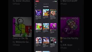 How to unfavorite a game on mobile roblox idkwhatimdoingwithmylife [upl. by Kevina]