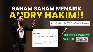 SAHAM MENARIK SELANJUTNYA I ANDRY HAKIM [upl. by Albright]